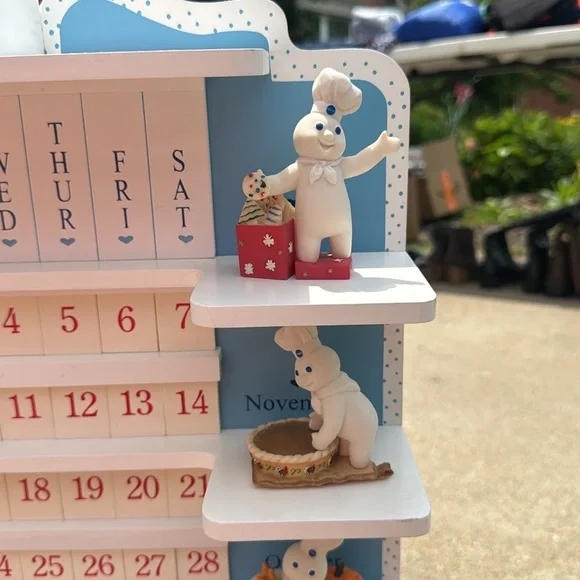 The Pillsbury Doughboy Calendar Figurines